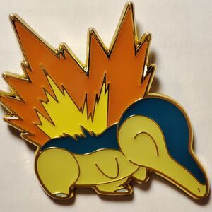 Pokemon Cyndaquil Enamel Pin Official Nintendo Collectible Lapel Pin